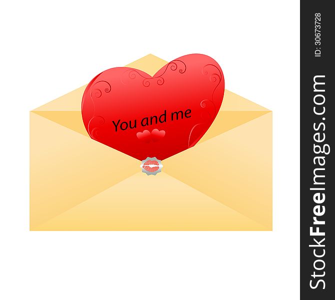 Envelope With Love Messages