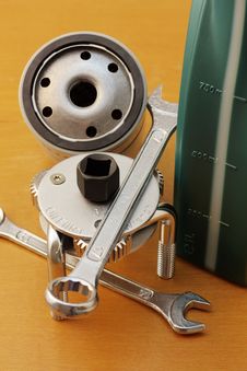 Oil Filter Wrench Stock Image Oil Filter Wrench Stock Image