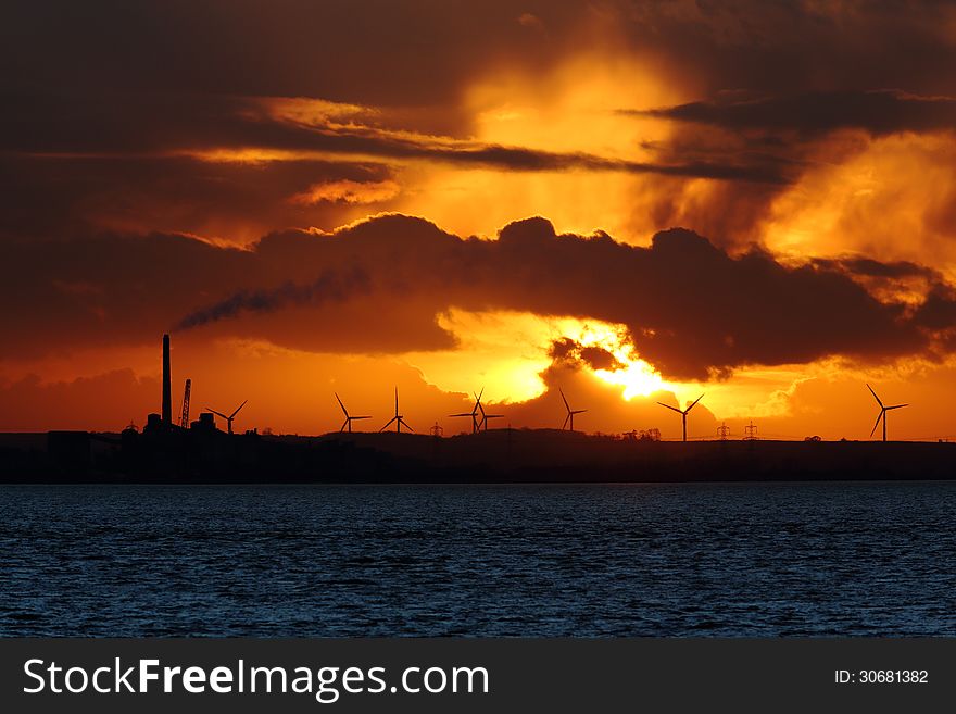 Sea and wind turbines