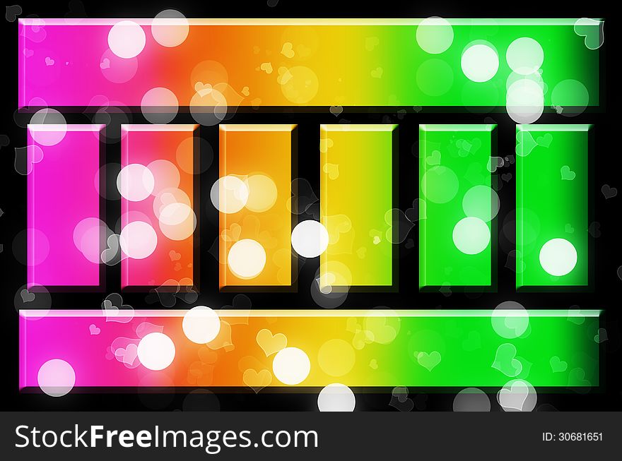Abstract Party Background