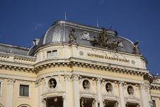 Slovak National Theater Stock Photos