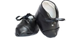 Black Children S Leather Shoes Stock Image Black Children S Leather Shoes Stock Image