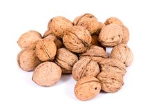 Walnuts Close Up Isolated Stock Images Walnuts Close Up Isolated Stock Images