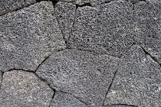 Volcanic Wall Stones Royalty Free Stock Images Volcanic Wall Stones Royalty Free Stock Images