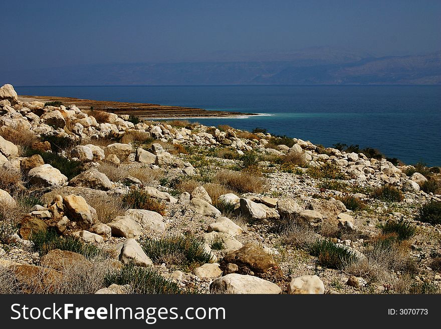 Israel,sea of salt, nature, landscape. Israel,sea of salt, nature, landscape