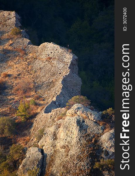Rocks at malibu creek state park,ca