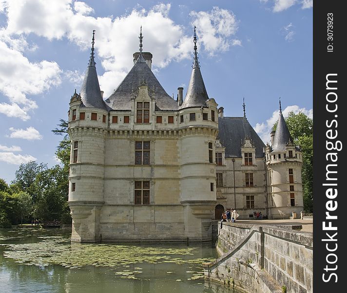 Chateau Azay-le-Rideau, France