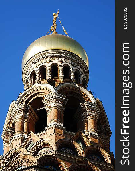 Church of Resurrection in Saint Petersburg, Russia