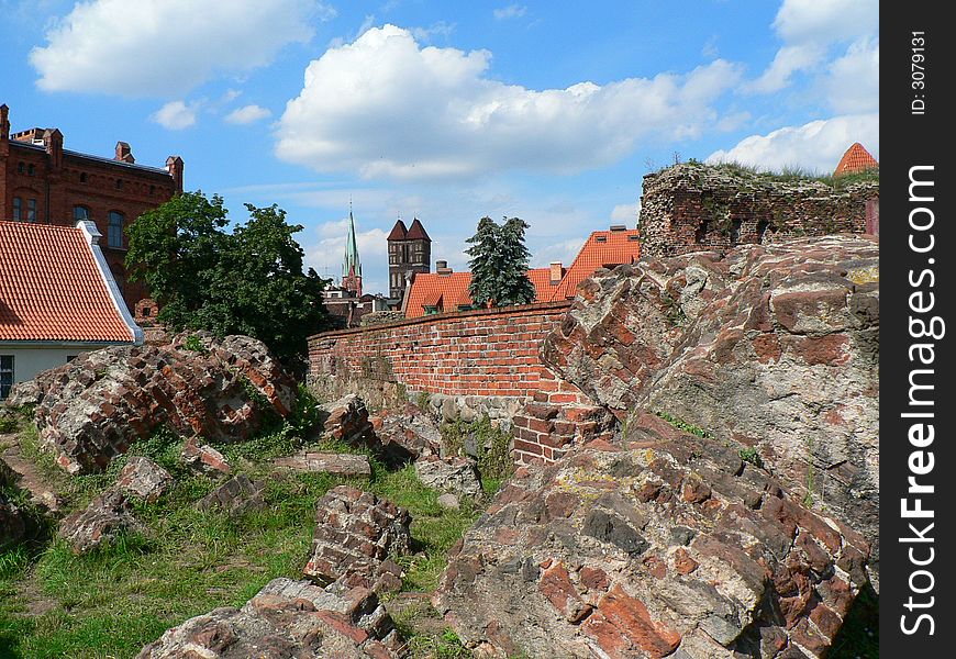 View from Torun Castle