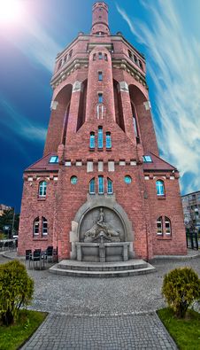 Water Tower In Wroclaw Stock Images Water Tower In Wroclaw Stock Images