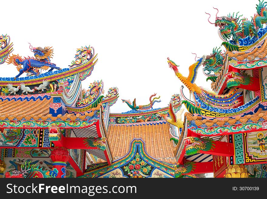 Chinese Temple Roof