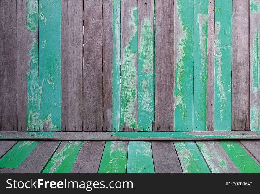 Wooden wall background