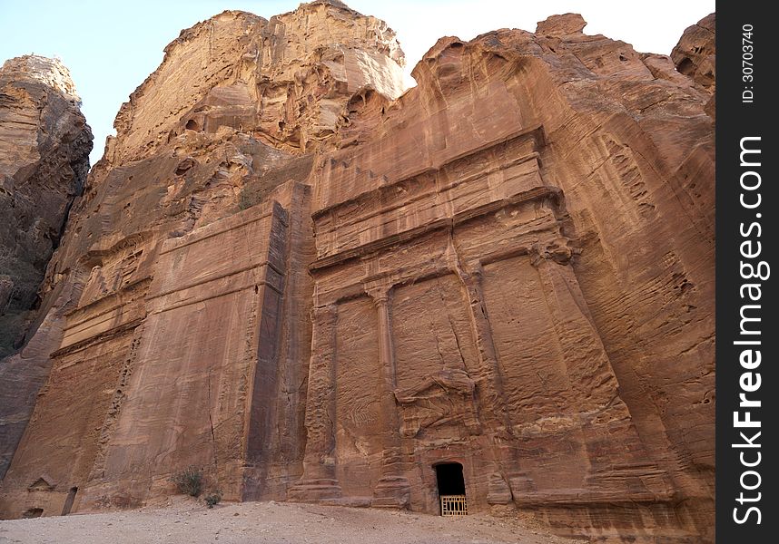 Treasury Tomb In Petra.