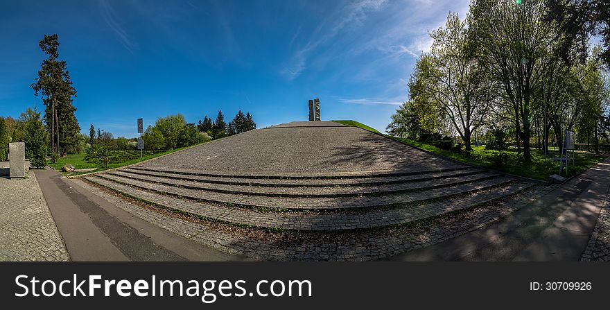 Monument Of Polish Soldiers Panorama