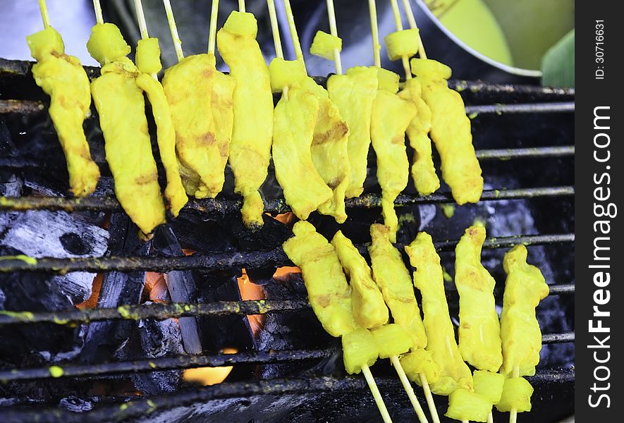 Pork On The Grill