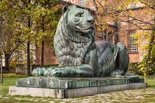Bulgarian Lion - Sofia, Bulgaria Royalty Free Stock Photography Bulgarian Lion - Sofia, Bulgaria Royalty Free Stock Photography