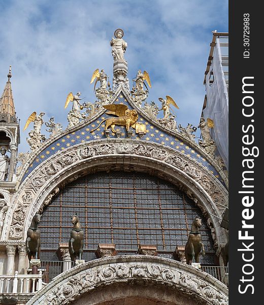 Venice - view of the St Mark's Basilica