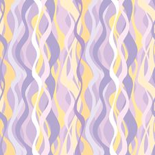 Abstract Wavy Seamless Background. Royalty Free Stock Photography