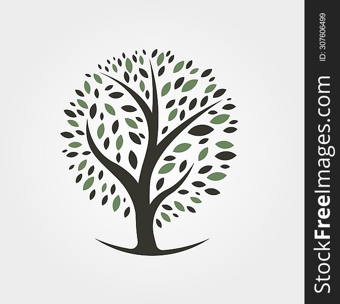 family tree logo design by lawoel