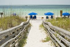 Wooden Walkway Royalty Free Stock Photo Wooden Walkway Royalty Free Stock Photo