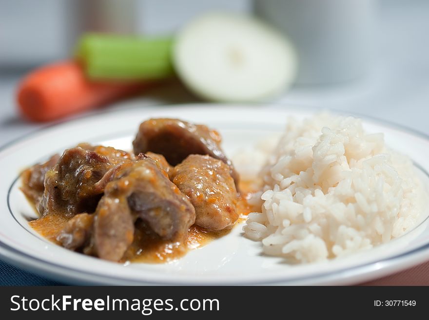 Turkey Stew With Rice