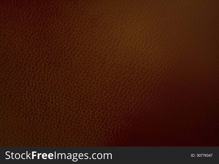 Brown leather texture as background. Brown leather texture as background