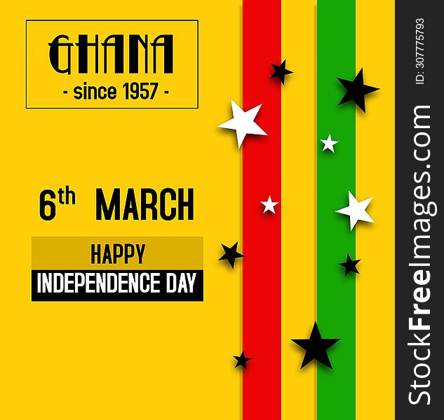 6th March Ghana Happy Independence day