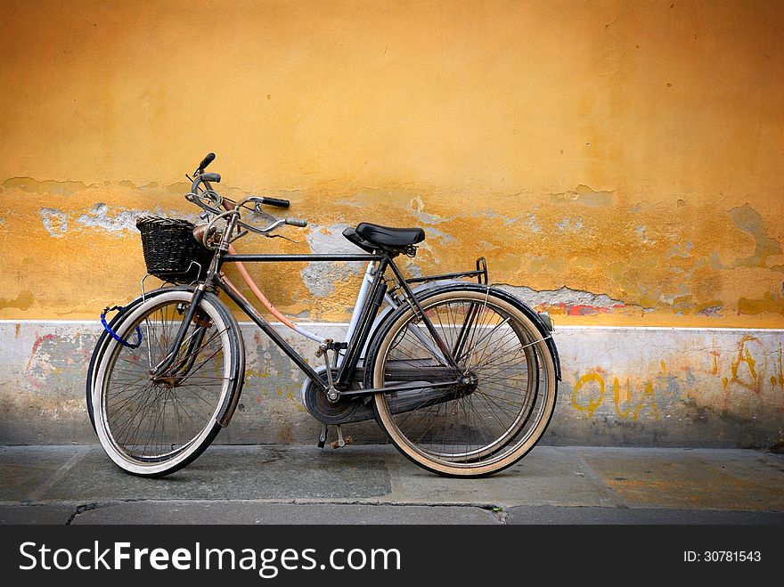 Italian old-style bicycles