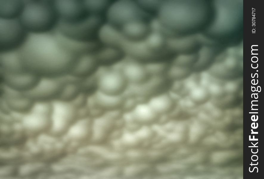 Digital illustration of a stylized sky full of clouds. Digital illustration of a stylized sky full of clouds.