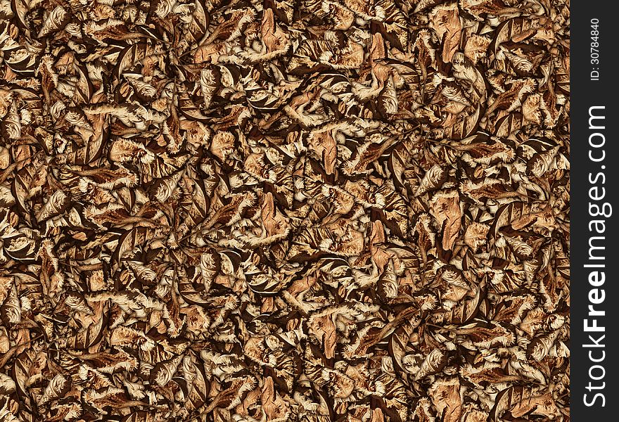 Photo Illustration of a pattern of dried leaves. Photo Illustration of a pattern of dried leaves.