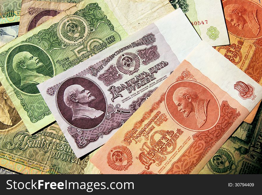 Soviet money