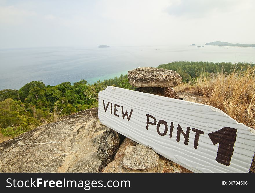 View Point Of Adang Island, Thailand