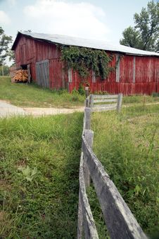 Road Side Barn Royalty Free Stock Photo Road Side Barn Royalty Free Stock Photo