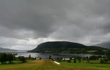 Rural Norwegian Landscape Royalty Free Stock Image Rural Norwegian Landscape Royalty Free Stock Image