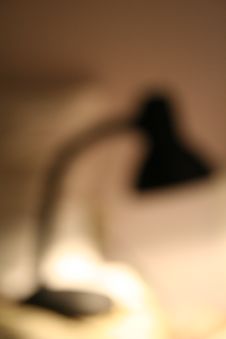 Lamp - Blurred Royalty Free Stock Image Lamp - Blurred Royalty Free Stock Image