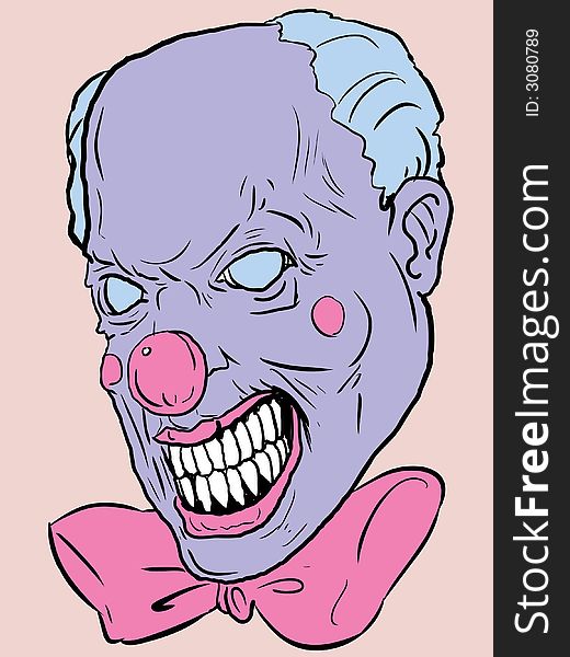 Vector clown