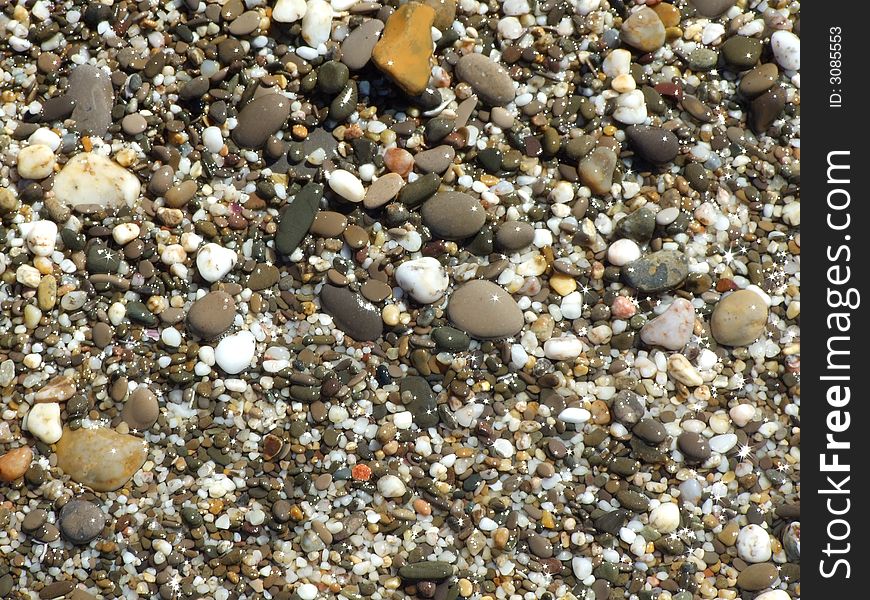 Pebblestone on the sea beach. Pebblestone on the sea beach