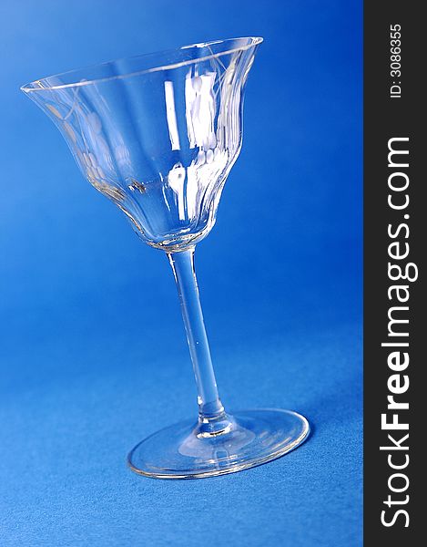 Photo of shining wine glass