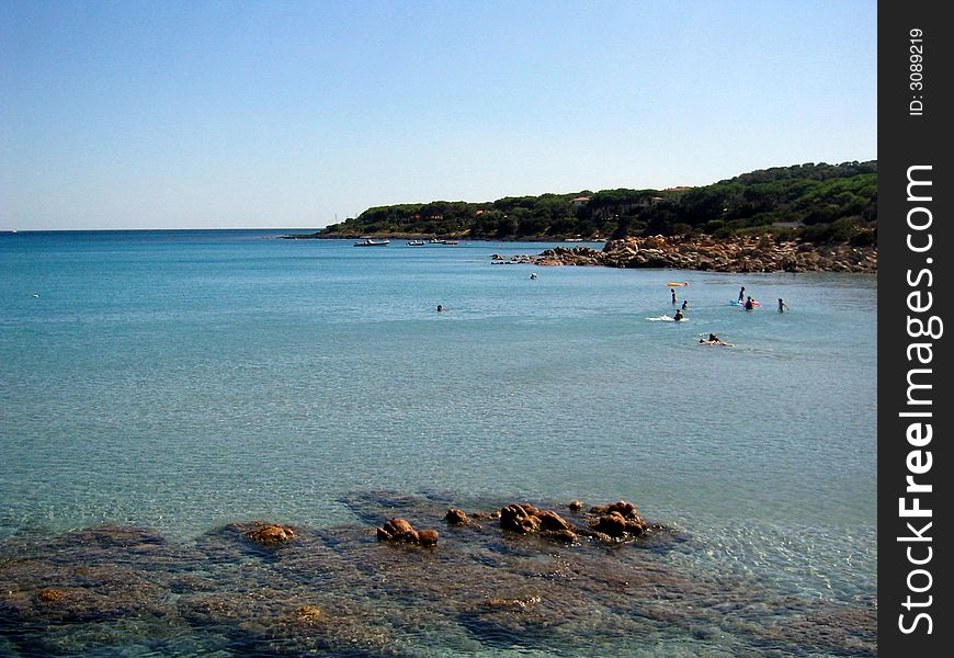 The sea in Cala Liberotto, Sardegna! One of the most beautiful beach in Sardegna, call it Paradise Beach! Like a swimmingpool!. The sea in Cala Liberotto, Sardegna! One of the most beautiful beach in Sardegna, call it Paradise Beach! Like a swimmingpool!