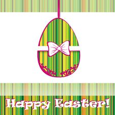 Happy Easter Card Stock Photography