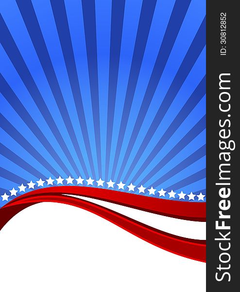 American background for Independence Day on July 4. American background for Independence Day on July 4