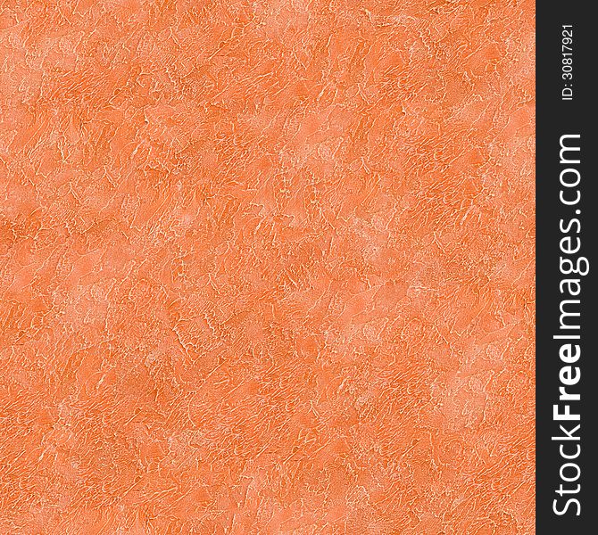 Seamless Tileable Texture of Decorative Orange Plaster Wall. Seamless Tileable Texture of Decorative Orange Plaster Wall.