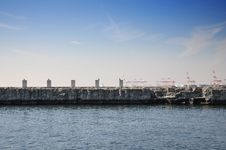 Abstract Architecture At Tempozan Harborland Port, Osaka, Japan Stock Photography