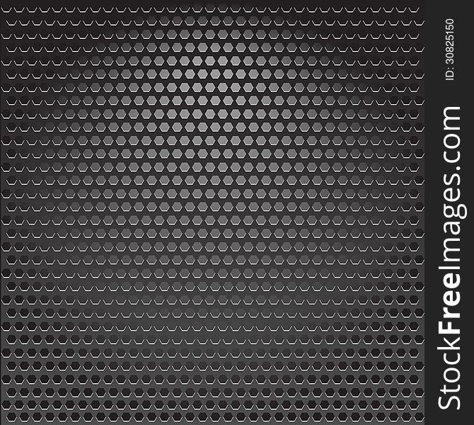 Highlighted metal grid textured background. Highlighted metal grid textured background.