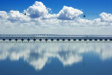 View On Tagus River In Lisbon, Portugal Stock Photography View On Tagus River In Lisbon, Portugal Stock Photography