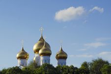 Golden Domes, Russia Stock Photos Golden Domes, Russia Stock Photos