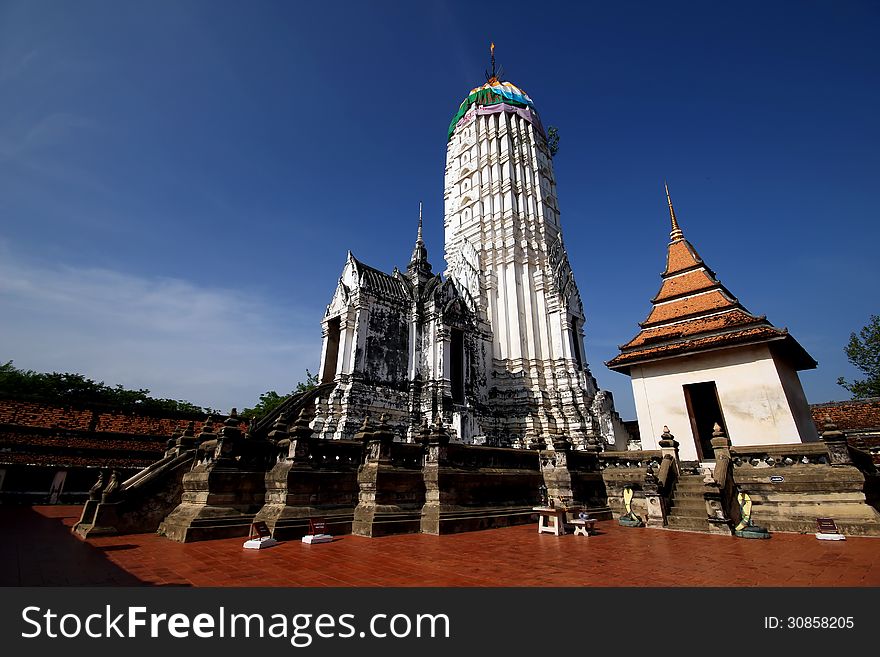Thai temple wat Phutthaisawan, Ayutthaya, Thailand