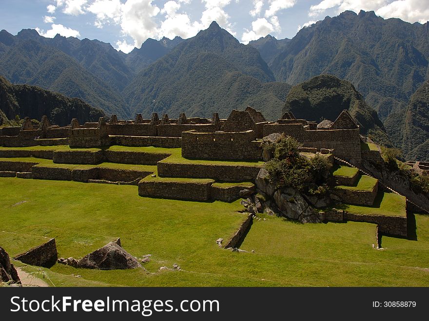 Machu Picchu Farming Terraces