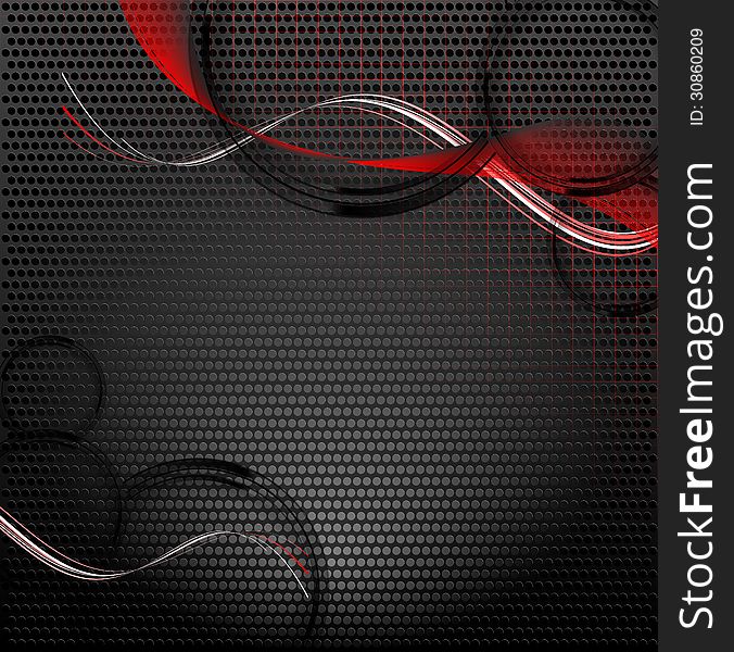 Vector background with metallic texture and copy space. Eps10. Vector background with metallic texture and copy space. Eps10