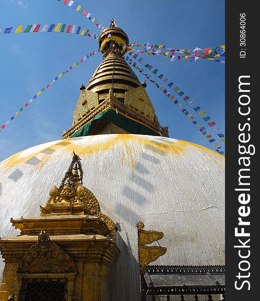 The Stupa of Swayambunath, Nepal